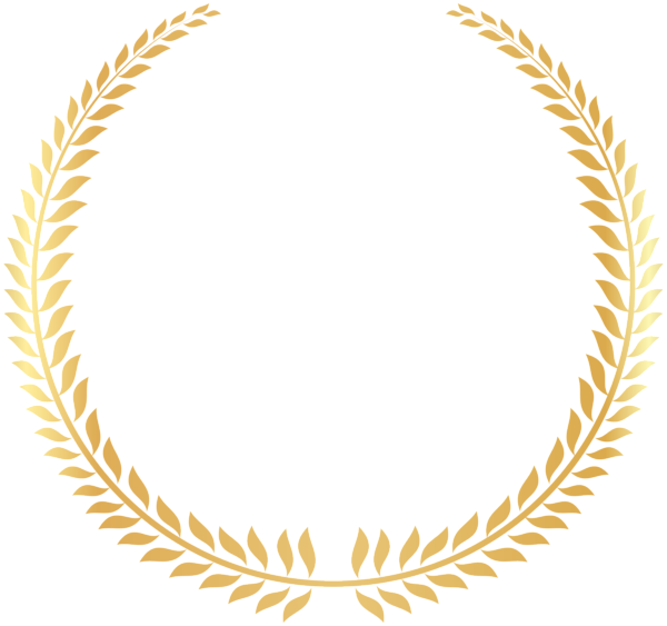 Laurel Wreath Clip Art Png Image - Transparent Background Laurel Wreath Png (600x563), Png Download