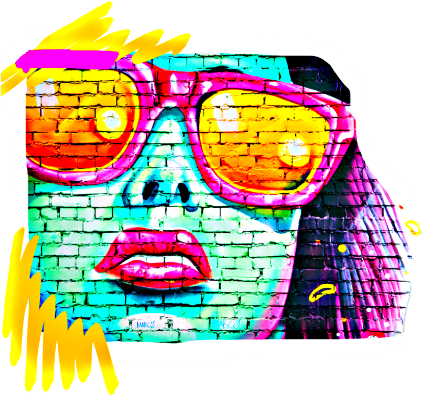 #grafiti - Graffiti Brick Wall Hd Clipart (1024x1024), Png Download