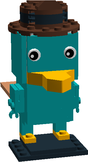 I Have Swapped Perry's Arm To A Straight Position Which - Cartoon Clipart (1126x576), Png Download