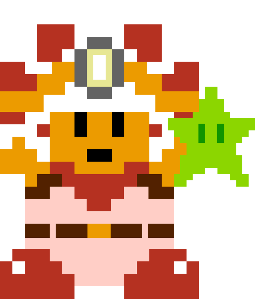 Toad Transparent 8 Bit - 8 Bit Captain Toad Clipart (826x966), Png Download