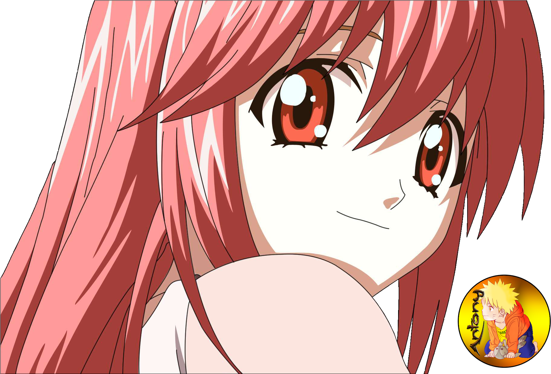 Elfen Lied Lucy , Png Download - Elfen Lied Wallpaper Nyu Clipart (1827x1240), Png Download