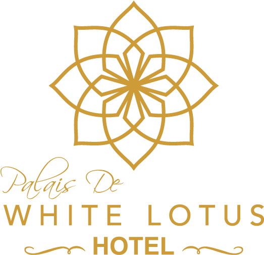 White Lotus Hotel Logo Clipart (584x604), Png Download