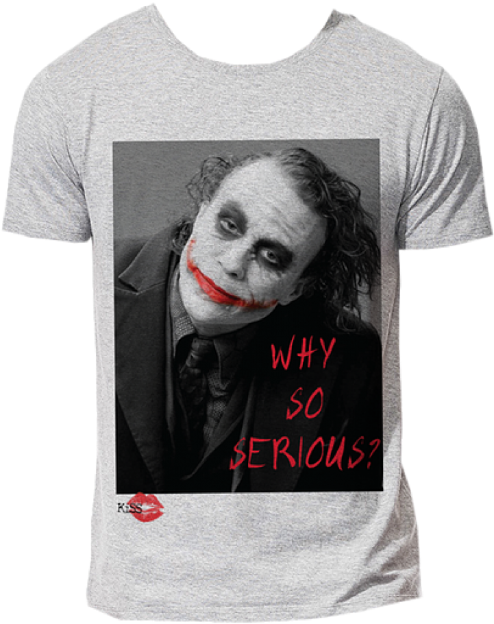 Why So Serious Kiss T-shirt Xxl - Harley Quinn Hurt Quotes Clipart (746x933), Png Download
