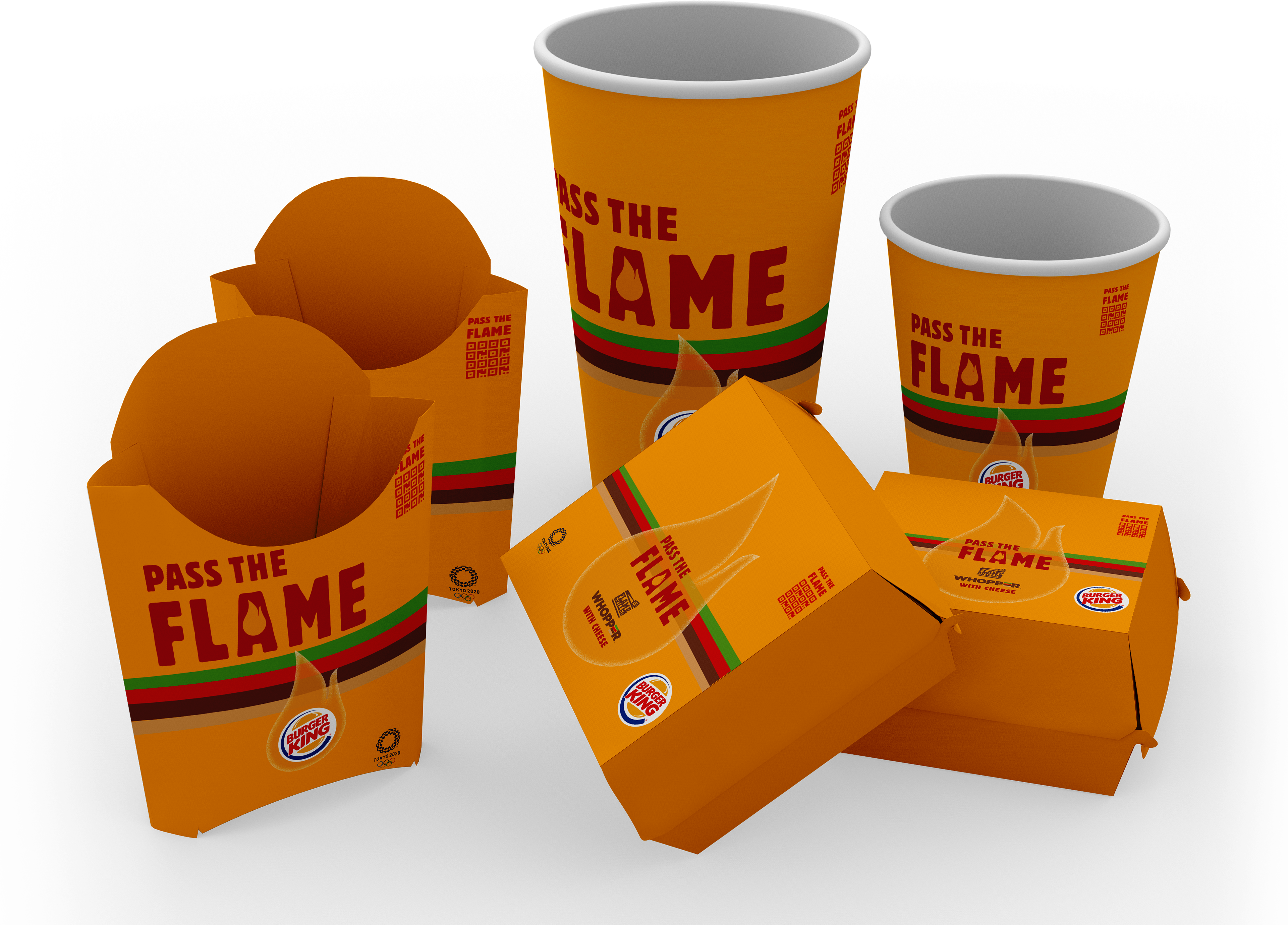 Friends And Family Would Get A Free Whopper With Their - Junk Food Clipart (3840x2954), Png Download