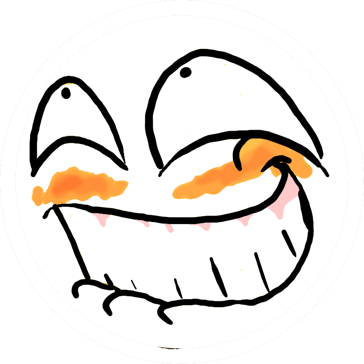 Lol Faces Meme Messages Sticker-6 - Blushing Smiley Clipart (736x736), Png Download