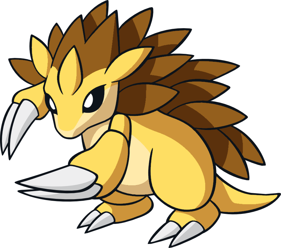 Sandslash Png - Sandslash Pokemon Clipart (900x792), Png Download