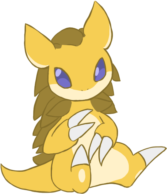 Sandslash , Png Download - Cartoon Clipart (533x617), Png Download
