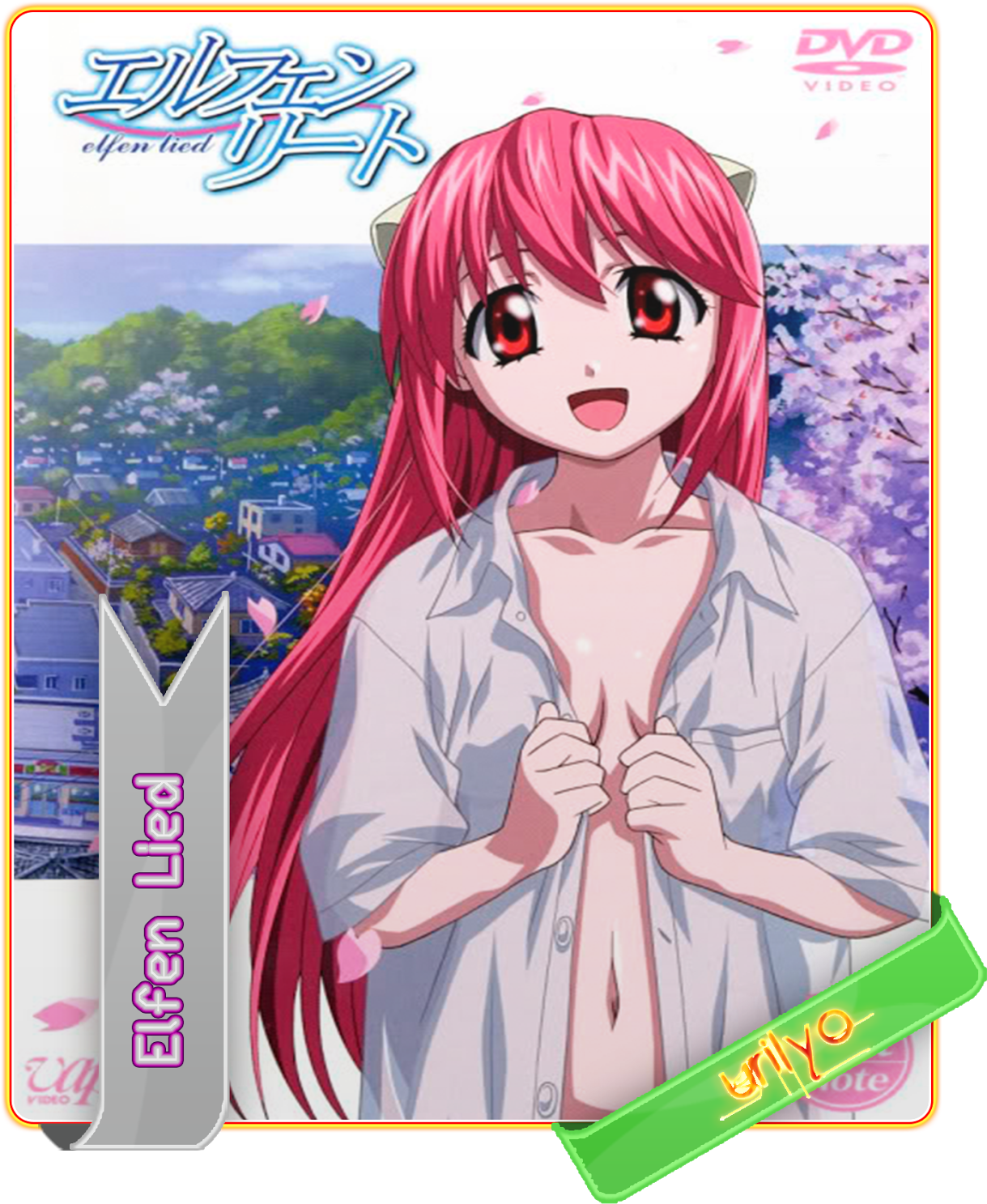 Elfen Lied Ova Sub - Elfen Lied Lucy Transparent Clipart (1317x1600), Png Download