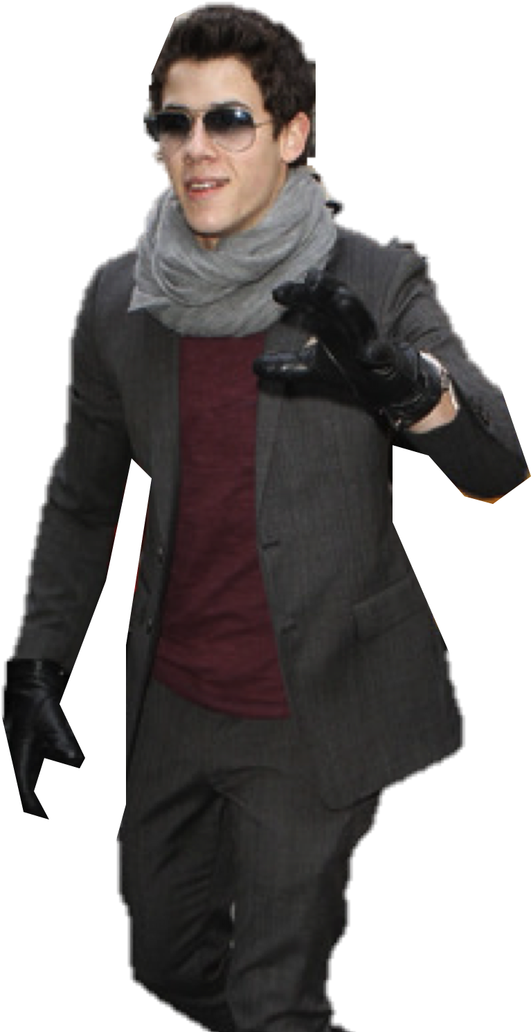 Nick Jonas Png - Leather Jacket Clipart (863x1533), Png Download