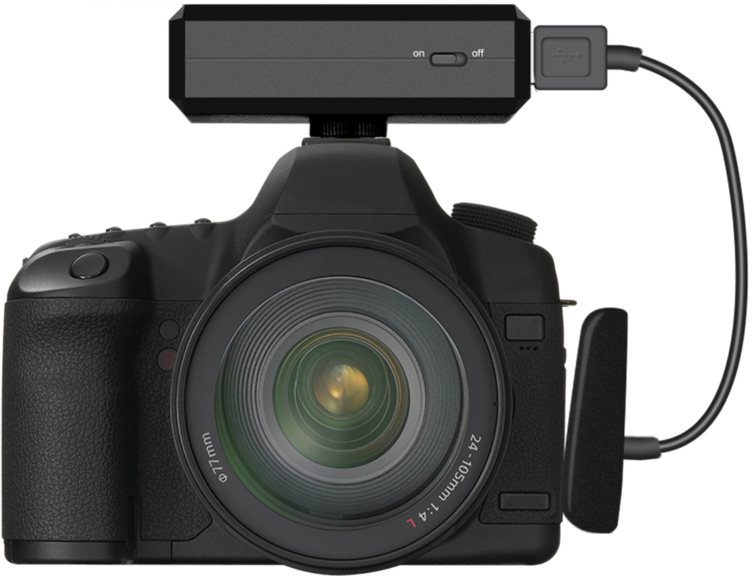 Camfi Is A Wireless Controller For Your Nikon Or Canon - Wifi Dslr Camera Remote Clipart (1200x1200), Png Download