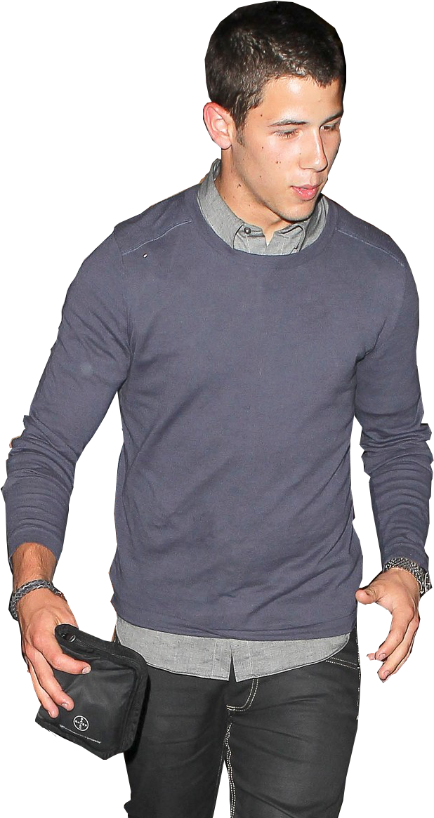 Nick Jonas Png - Gentleman Clipart (646x1174), Png Download