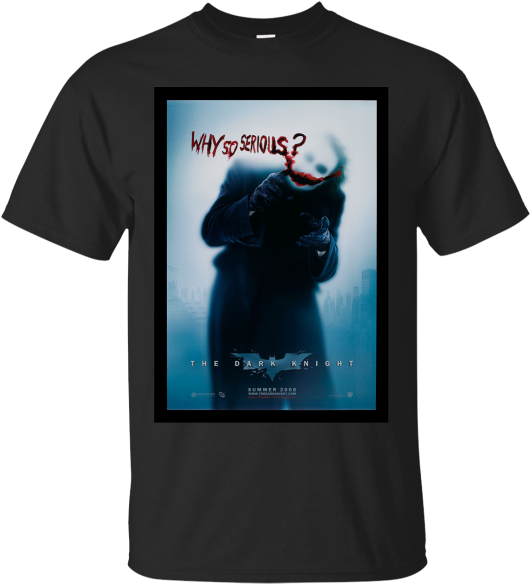 Dark Knight Poster Why So Serious Clipart Large Size Png Image PikPng