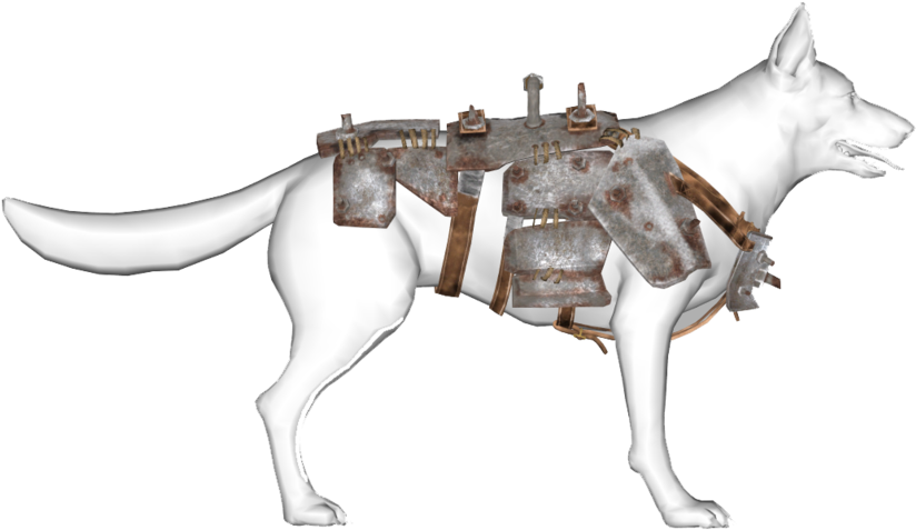 Heavy Dog Armor - Dog Armor Png Clipart (1200x756), Png Download