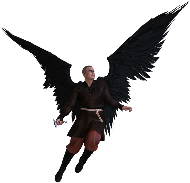 Male Angel Png - Fantasia De Anjo Masculino Clipart (656x631), Png Download