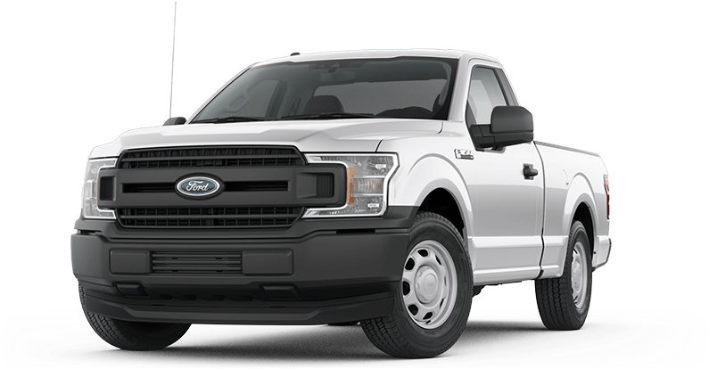 Oxford White - White Ford F 150 Clipart (800x443), Png Download