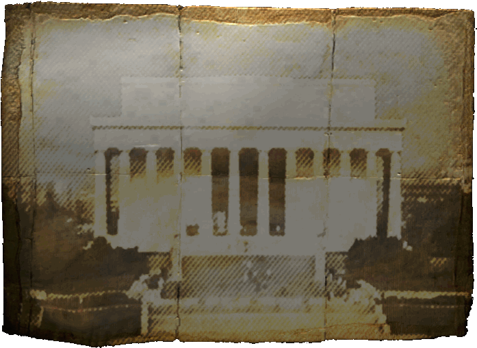 Lincoln Memorial Poster - Fallout 3 Lincoln Memorial Clipart (810x566), Png Download