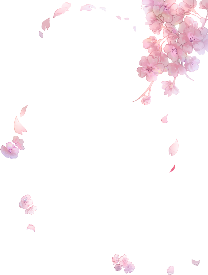 #anime #flower #flowers #kawaii - Anime Flowers Clipart (700x944), Png Download
