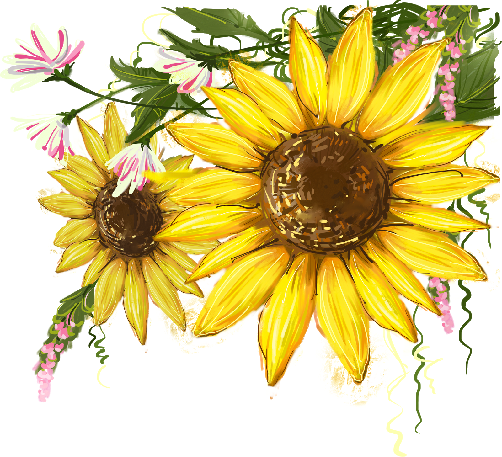 Free Free 265 Clipart Sunflower Png SVG PNG EPS DXF File