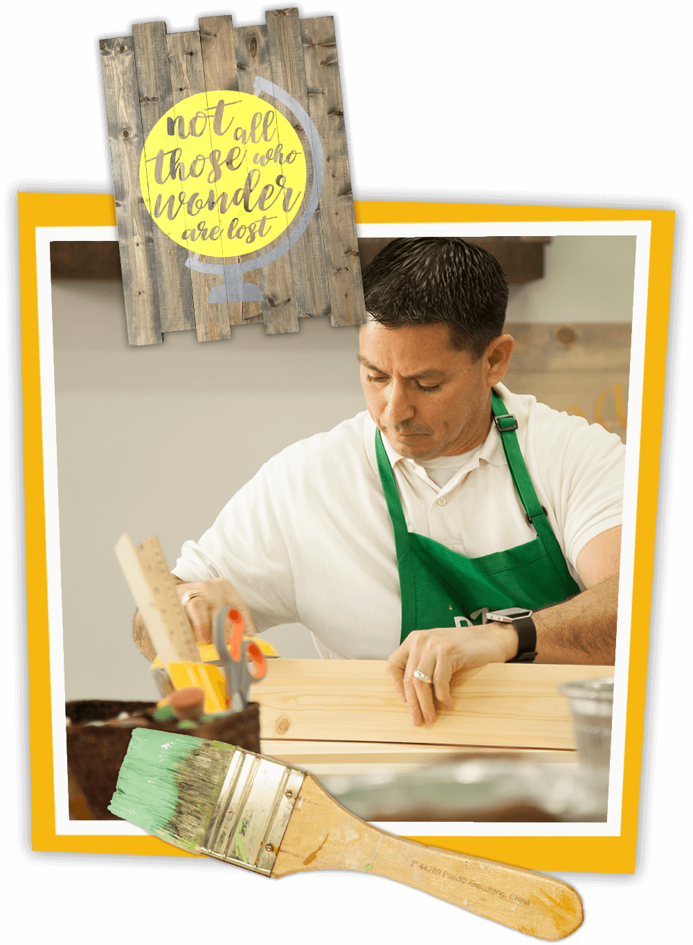 About The Rustic Brush - Picture Frame Clipart (1001x1365), Png Download