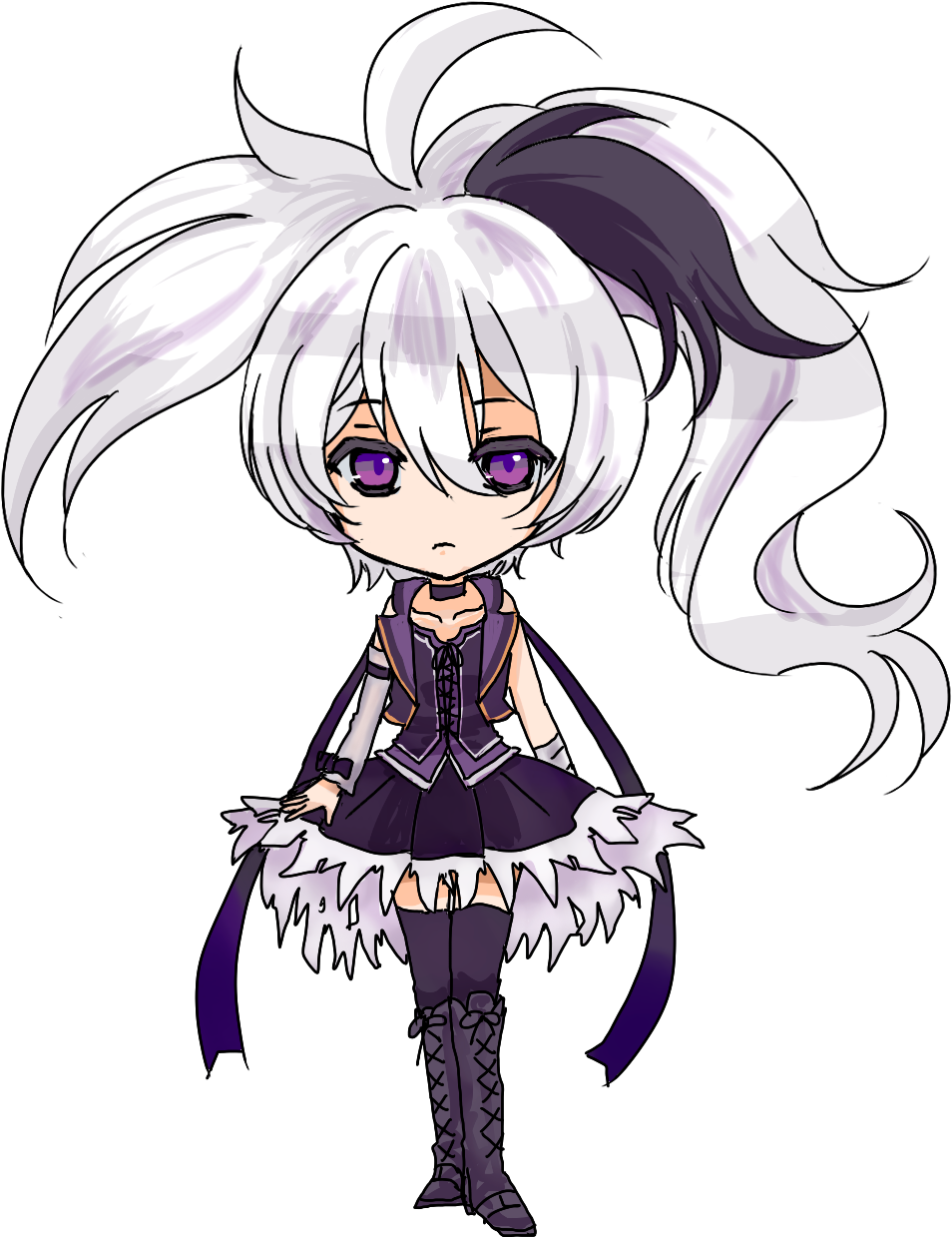 Anime, Vocaloid, V Flower, Piapro Illustrated, Fanart, - Cartoon Clipart (1115x1406), Png Download