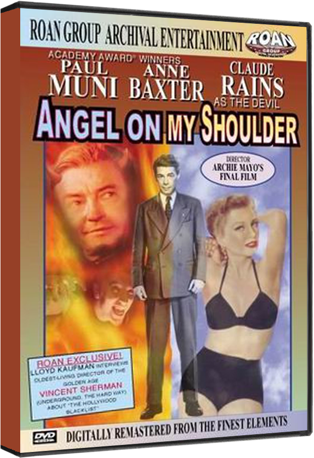 Angel On My Shoulder [dvd] - Angel On My Shoulder Clipart (1000x1000), Png Download