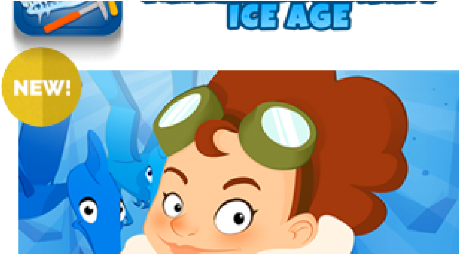 Archeologist Ice Age - Cartoon Clipart (940x500), Png Download