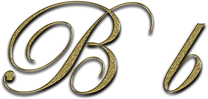 Letter B Gold Font Point B Write Type Fonts - Bali Rich Villa Tuban Clipart (960x461), Png Download