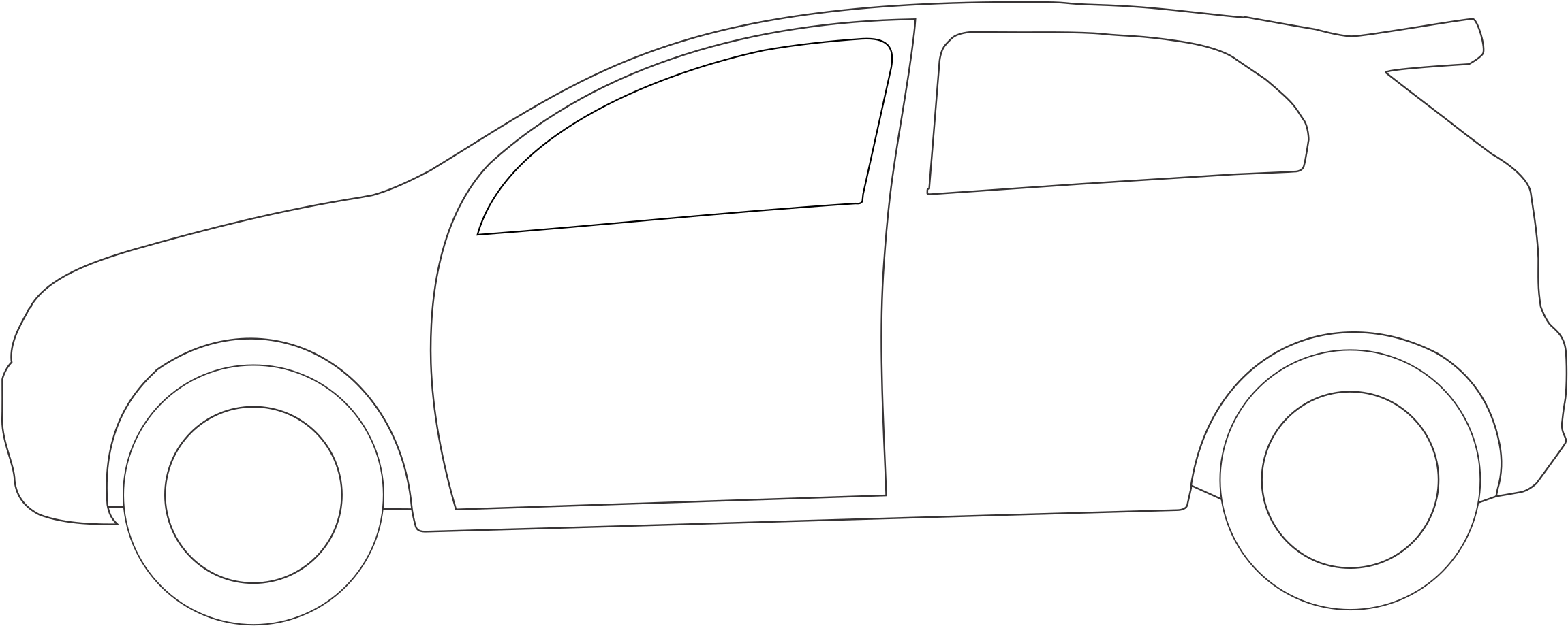 This Free Icons Png Design Of Rally Car Side View Shape - City Car Clipart (2400x1019), Png Download
