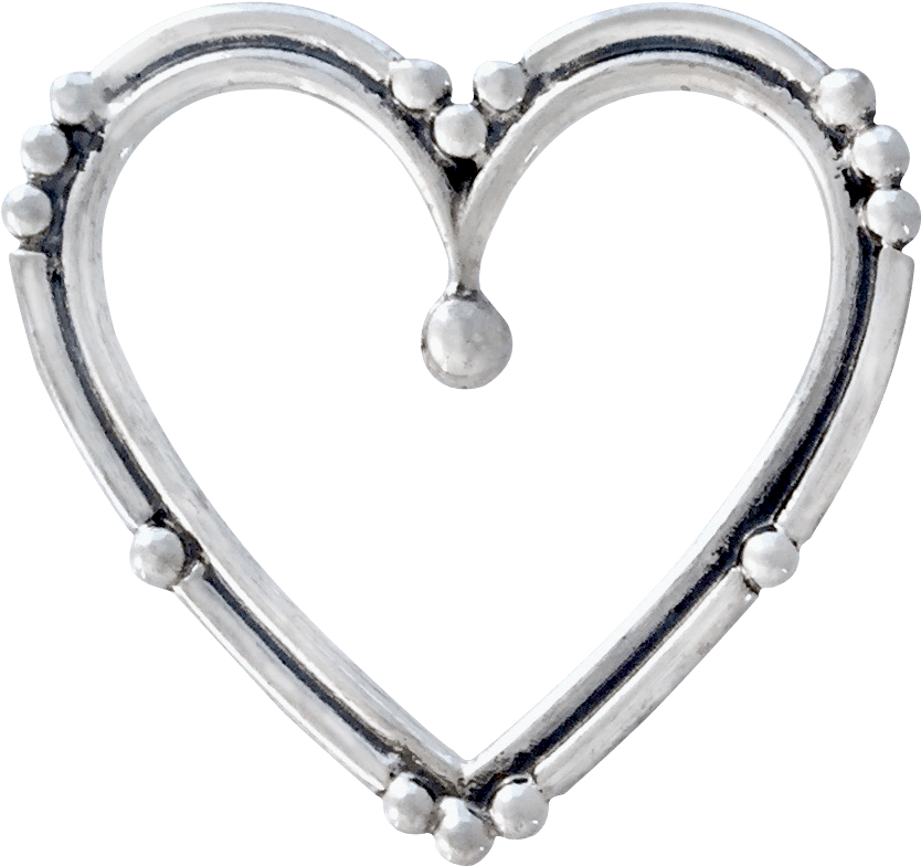 Double Heart Pin $46 - Body Jewelry Clipart (834x784), Png Download