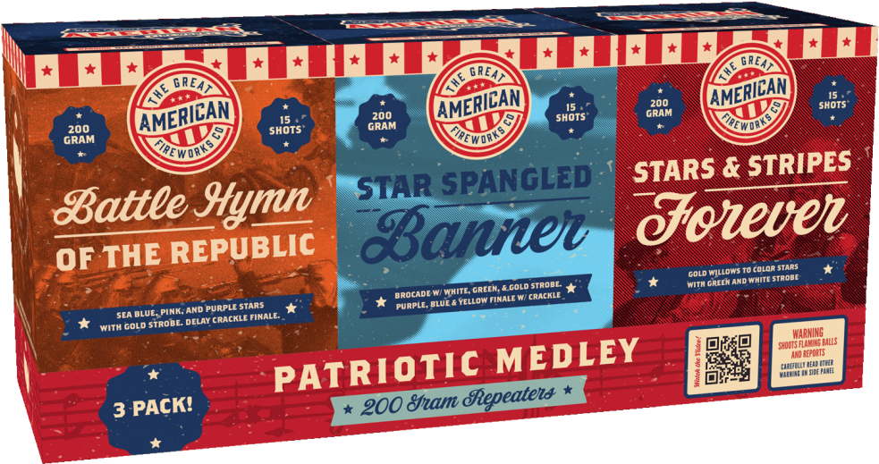 Patriotic Medley - Label Clipart (1024x618), Png Download