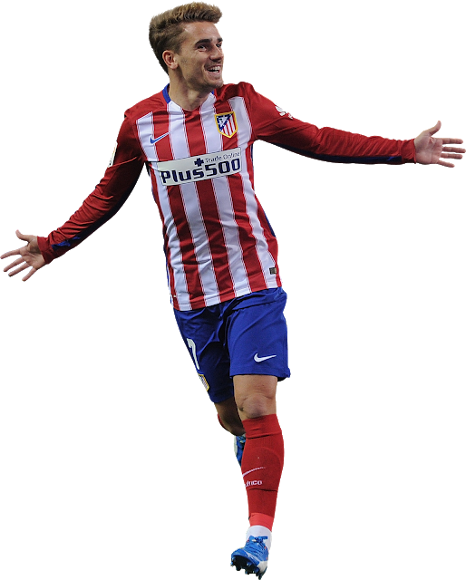 Antoine Griezmann Png - Antoine Griezmann 2018 Png Clipart (514x640), Png Download