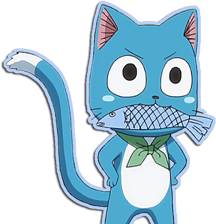 At First For This I Was A Little Conflicted - Fairy Tail Happy Fish Clipart (700x463), Png Download