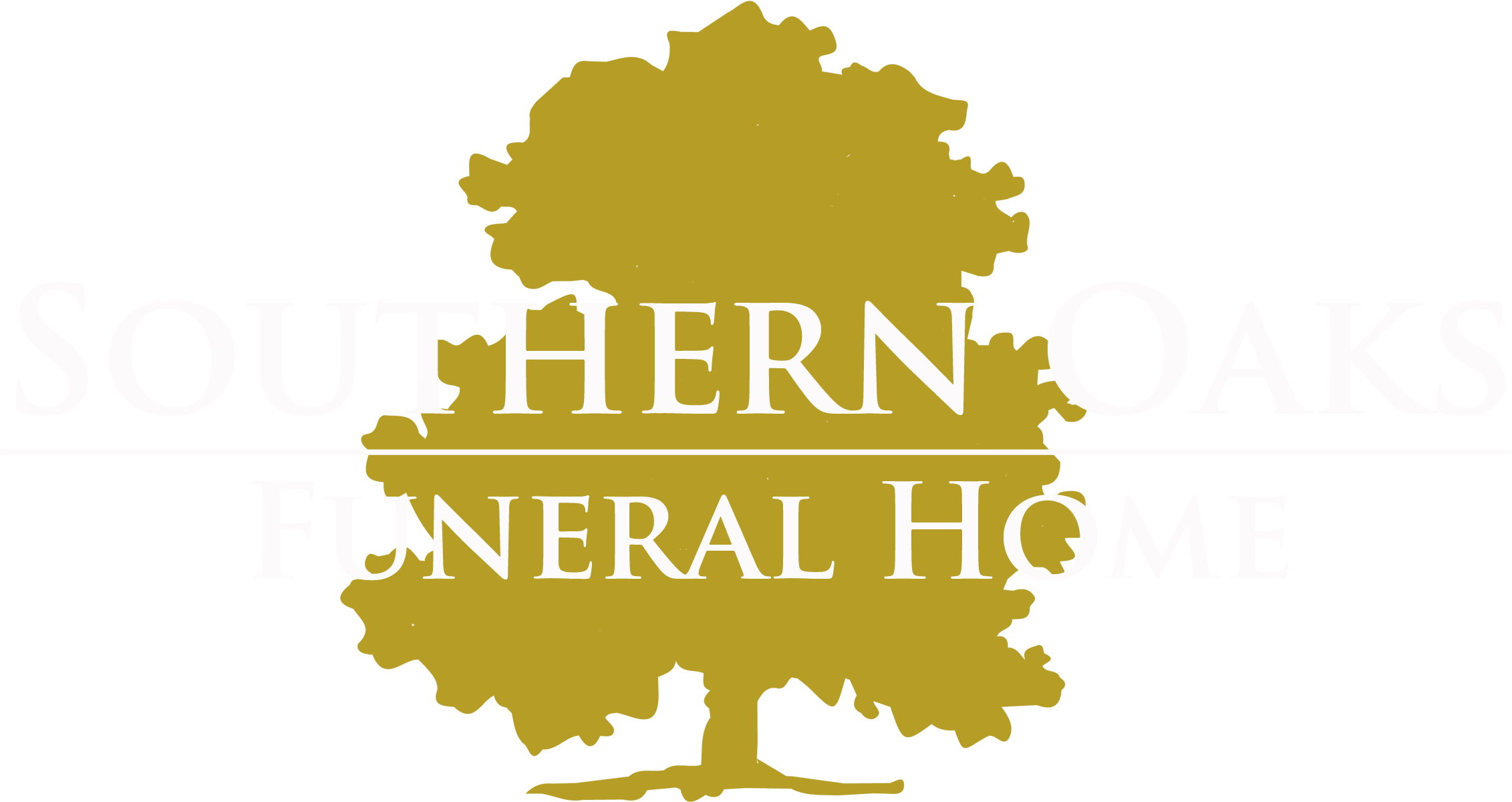 Southern Oaks - Graphic Design Clipart (2342x1354), Png Download