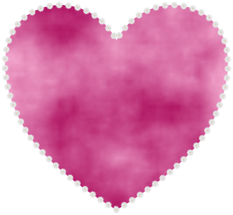 Heart Flower Shape Love Valentine Holiday Design - Bmw M30 Trigger Wheel Clipart (780x720), Png Download