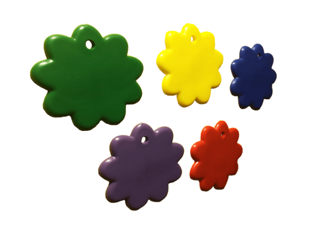 Flower Shape Primary Mix [ 8-gram Weights ] - Toy Clipart (640x640), Png Download