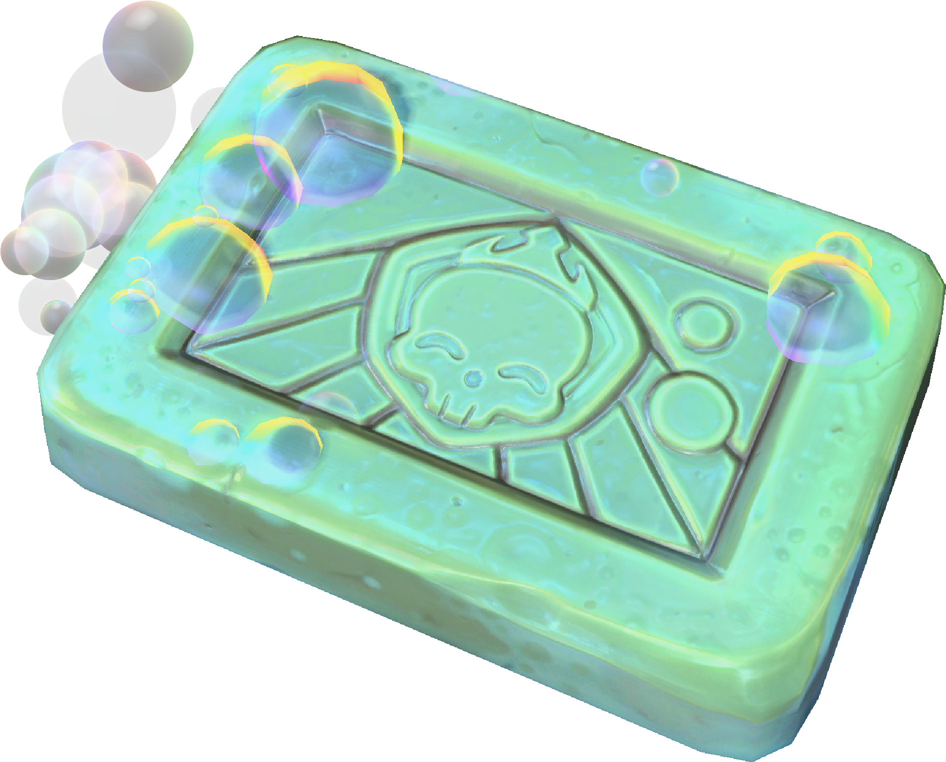 Soap Mount Green - Circle Clipart (2560x1594), Png Download