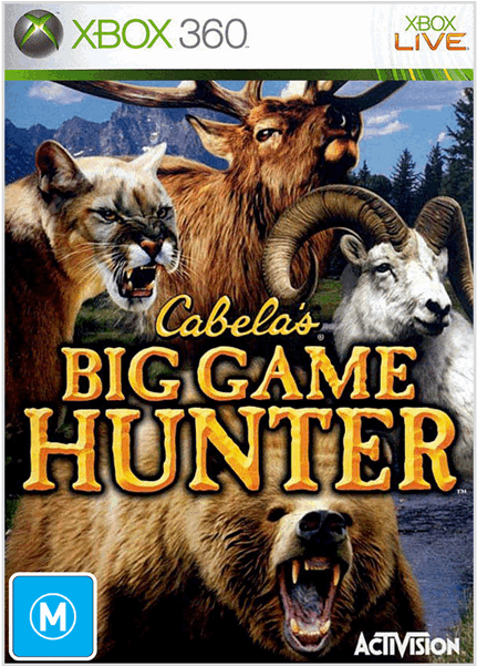 Cabela's Big Game Hunter Wii Gun Clipart (600x600), Png Download