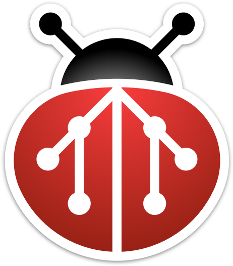 Git Bug Logo Concept - Emblem Clipart (720x720), Png Download