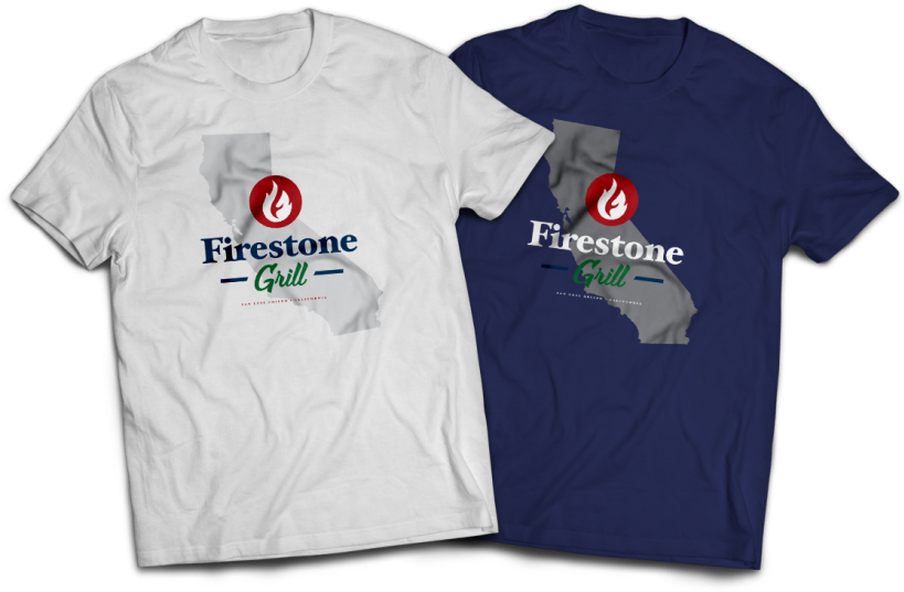 Shirt Graphic Design San Luis Obispo Firestone Grill - Fela Kuti T Shirt Clipart (900x616), Png Download