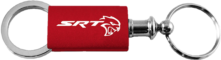 Au-tomotive Gold Srt Hellcat Black Anodized Aluminum - Keychain Clipart (800x279), Png Download