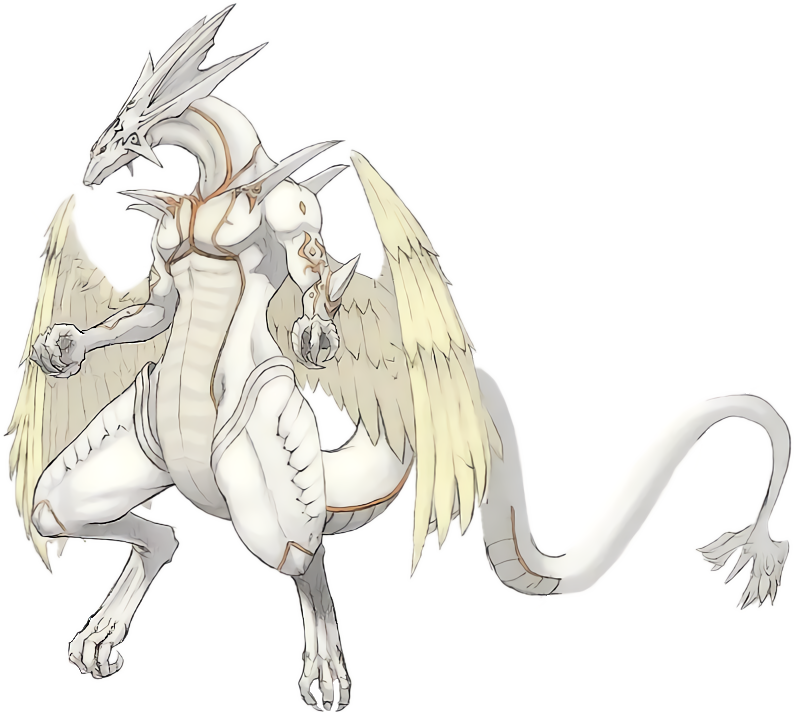 White Fire Png - Fire Emblem Manakete Dragon Clipart (794x712), Png Download