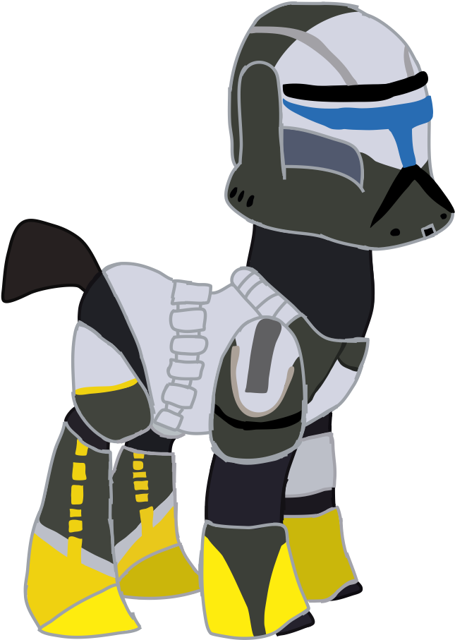 Comic Clipart Clone Trooper - Star Warsthe Clone Wars Fan Art - Png Download (768x1024), Png Download