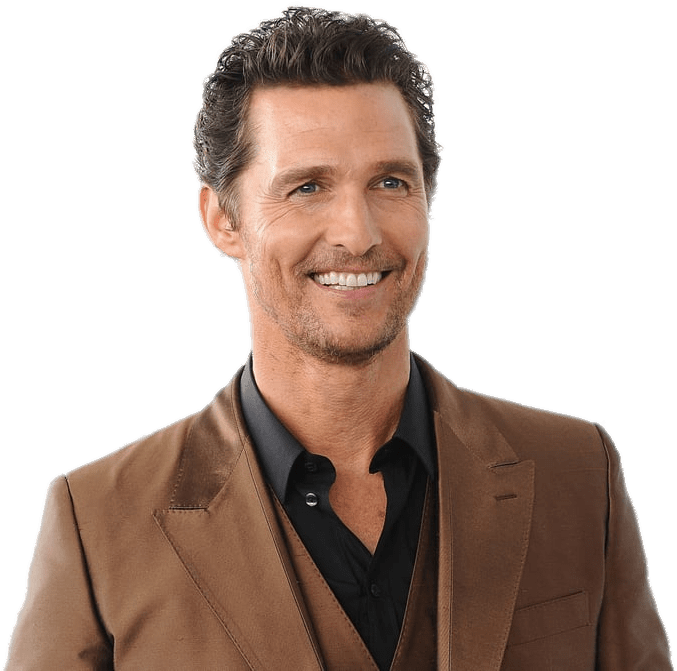Download At The Movies - Matthew Mcconaughey Clipart Png Download - PikPng
