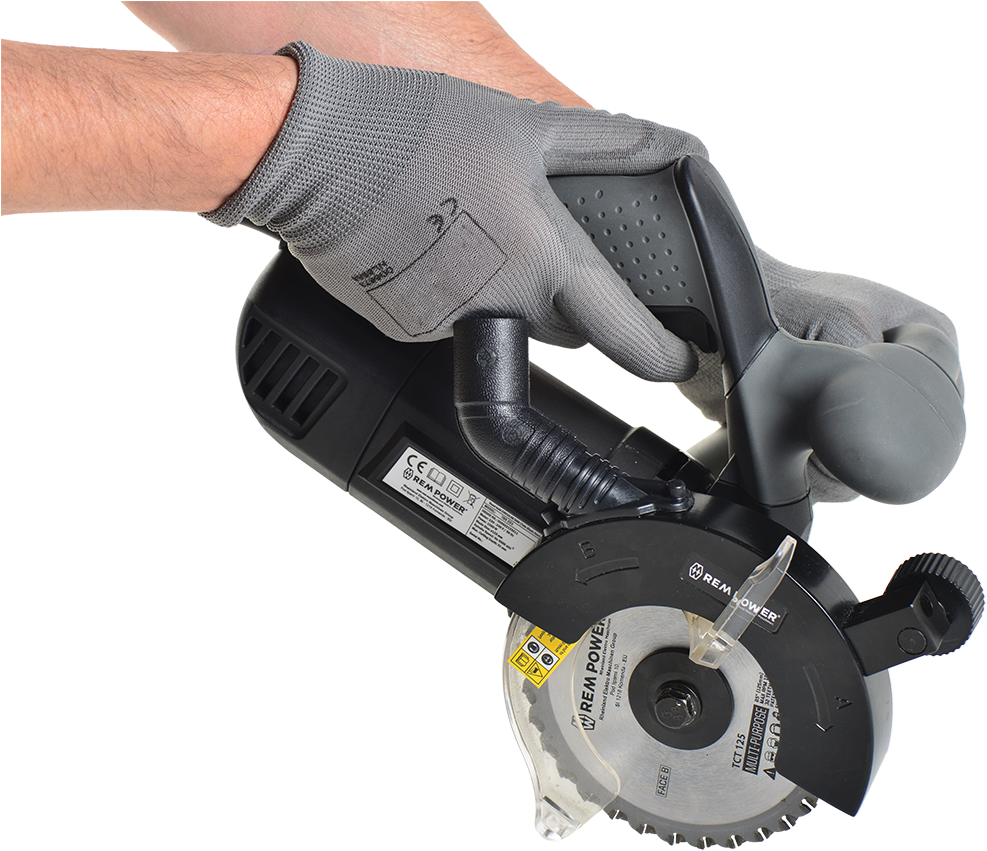 Twin Blade Saw Tbs 221 - Angle Grinder Clipart (1000x886), Png Download