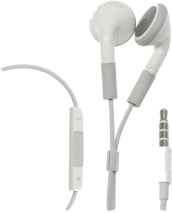 Apple Earbuds, Iphone 4s, Microphone, Technology, Headphones - Apple In Ear Headphones Clipart (768x768), Png Download
