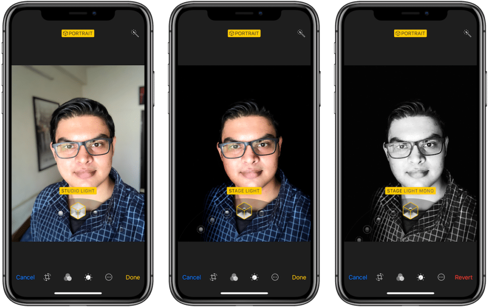 Iphone X Portrait Mode Portrait Lighting Selfie - Iphone X Portrait Mode Clipart (1024x678), Png Download