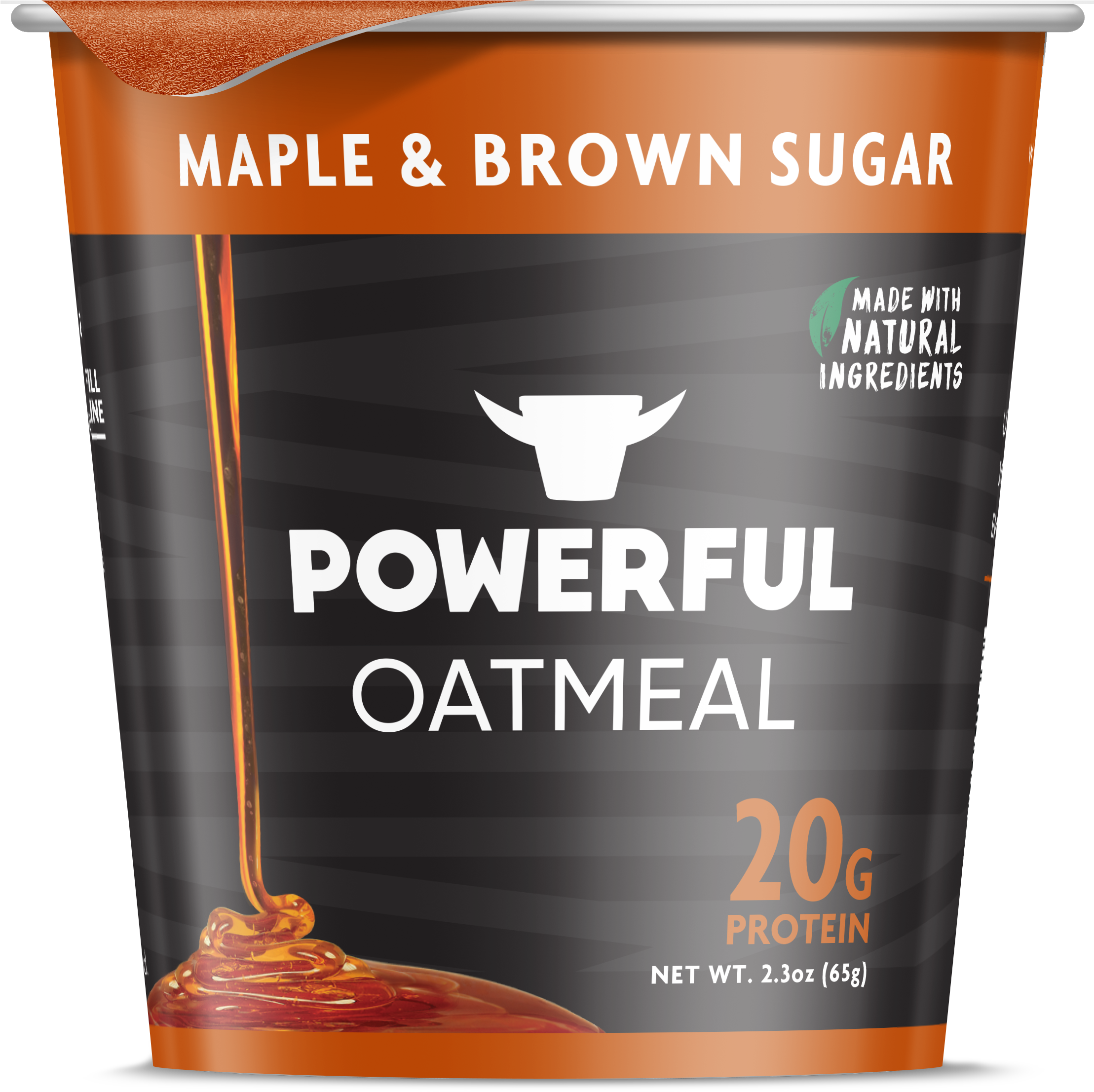 Maple & Brown Sugar Oatmeal - Banner Clipart (4000x4000), Png Download