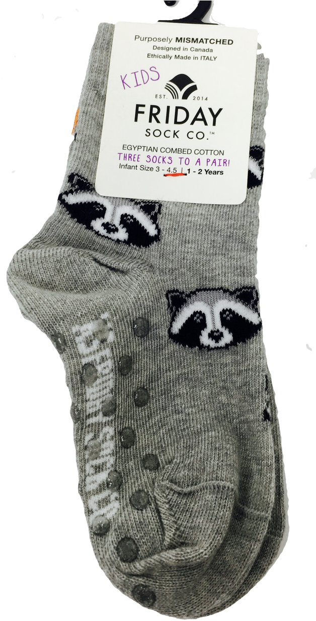 Forest Animal Kids Socks - Sock Clipart (632x1280), Png Download