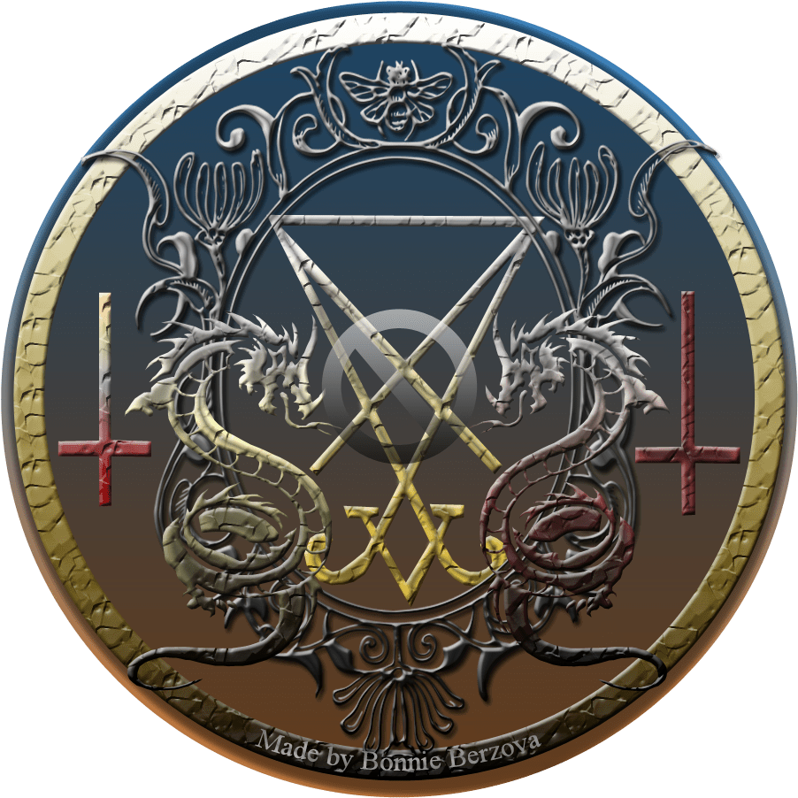 The Seal Of Lucifer - Emblem Clipart (1000x1000), Png Download