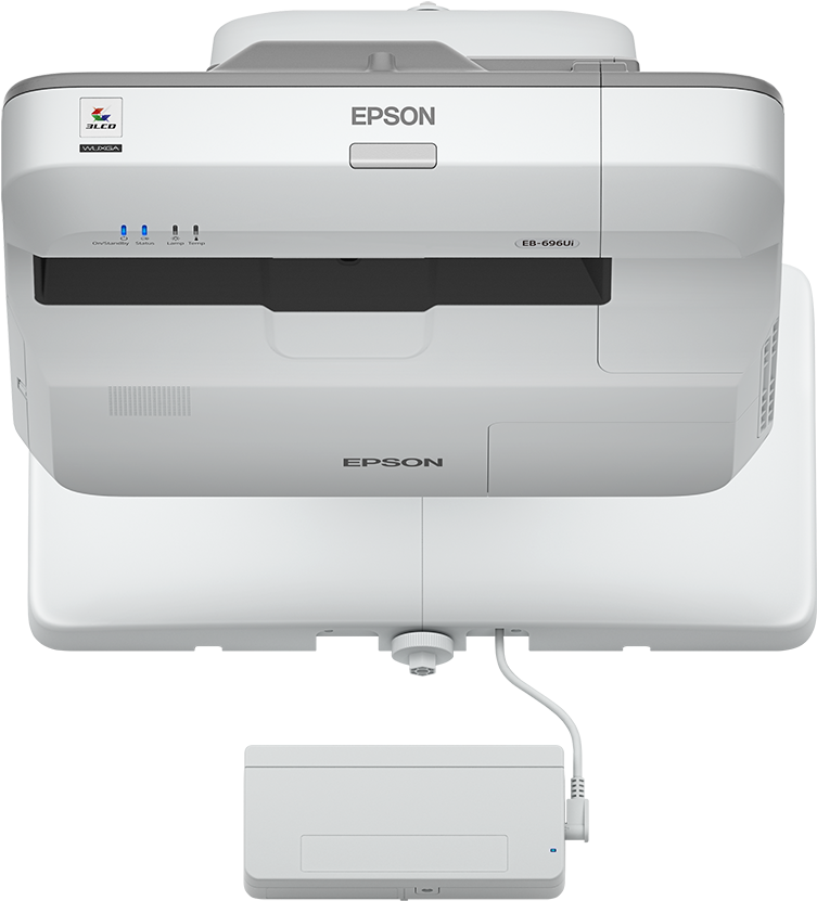 Epson 696ui Projector - Epson Beamer Eb 696ui Clipart (768x854), Png Download